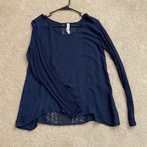 Navy Blue Long Sleeve